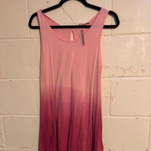 Soft tee shirt like dress